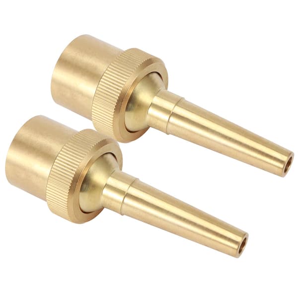 2 STK G3/4in DN20 Multi-retnings Jet Vandfontæne Dyse Sprinkler Sprayhoved til Havnedam