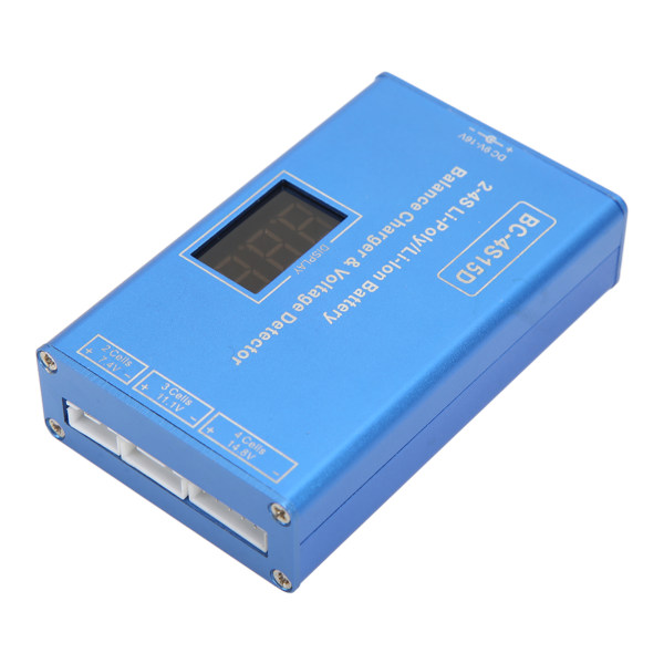 RC-balansladdare för 2S 3S 4S 25W hög precision Lipo-batteriladdare med spänningsdisplay för modellflygplan utan adapter