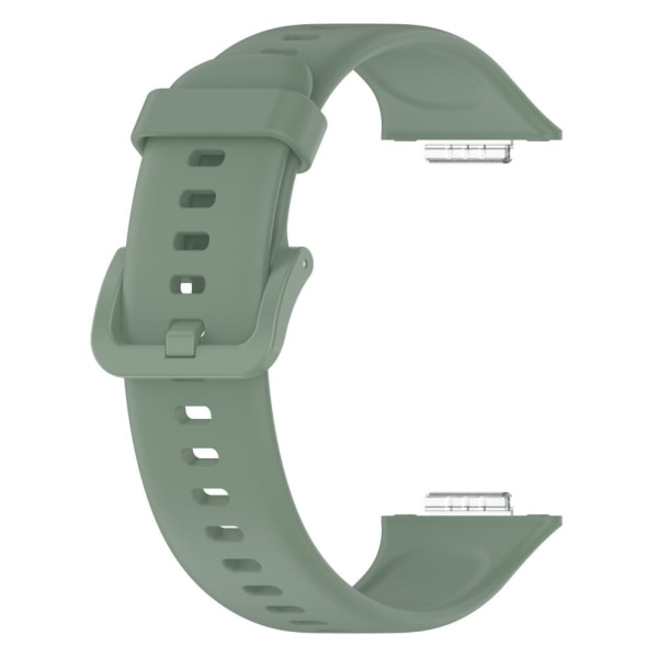 Smart Watch Replacement Band Grå Grön Smart Watch Mjuk silikonrem för FIT2