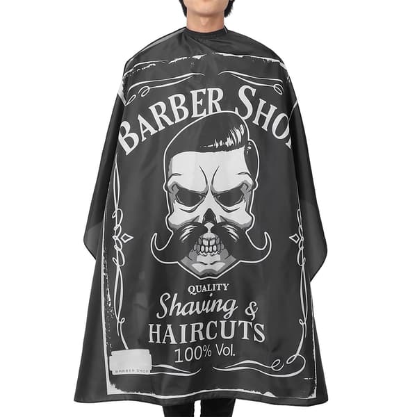 Frisør Pustende Forkle Hårklipp Barber Salon Vanntett Kappe (160 x 140cm)