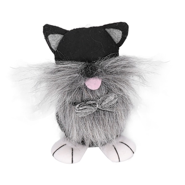 Påskfaceless Gnome Dolls Söta Jul Dwarf Figurer Leksaker Semesterprydnader för HeminredningSvart