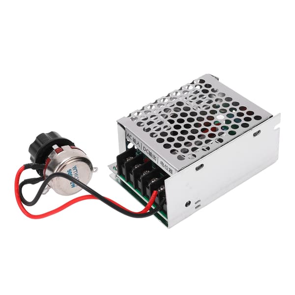 DC Motor Hastighetsregulator Overstrømsbeskyttelse Lett Bærbar Motor Hastighetskontroller Bryter AC 220V