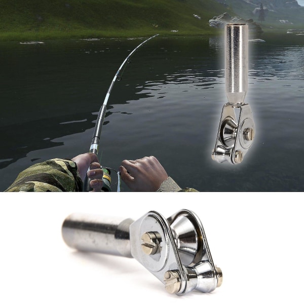 Rostfritt stål bärbar fiskespö Roller Tip Top Guide för fiskeentusiaster