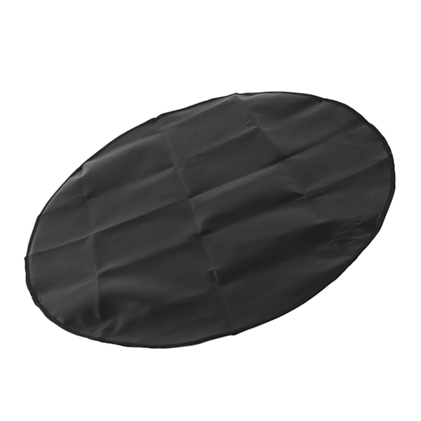 Pyöreä grillimatto, sateen- ja pölytiivis, aurinkosuoja, grilli, BBQ-lattiamatto takapihalle, ulkoterassille