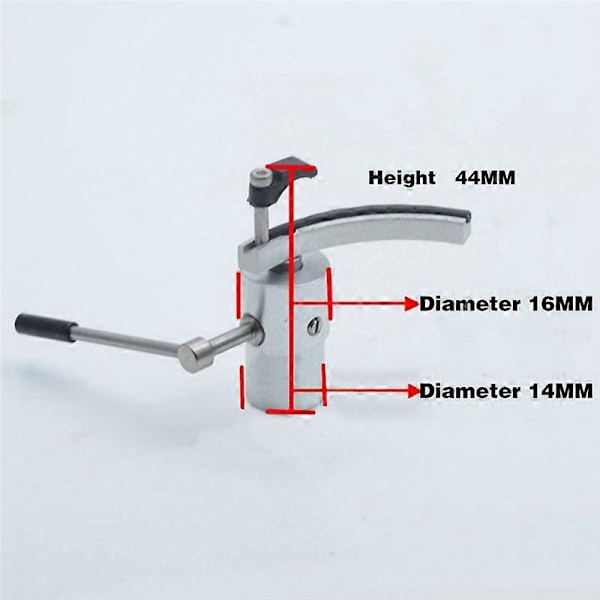 High-end tonearmsløfter for LP platespiller (svart)