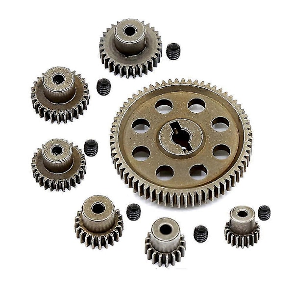 11184 Metalldiff Huvud 64t Motor Drev För 1/10 Rc Bil Himoto Amax Redcat Exceed 94111 Delar