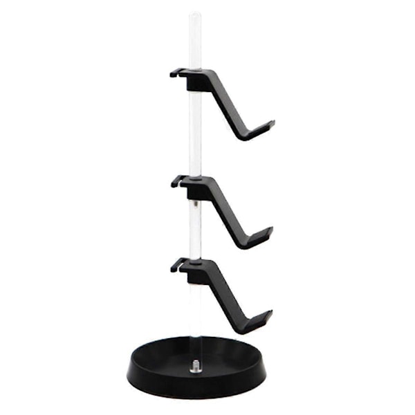 Transparent Rör Kontrollerställ Spelkontroller Headset Hängare, A