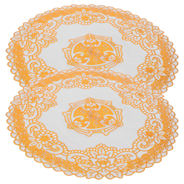 2 st 30x30 cm bordsunderlägg guld bordsunderlägg för bröllopsfest tillbehör stil 04