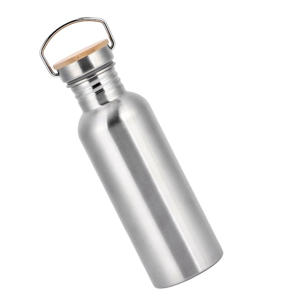 304 ruostumattomasta teräksestä valmistettu vesipullo matkoille, ulkoilulajeihin, retkeilyyn, pyöräilyyn, 750 ml