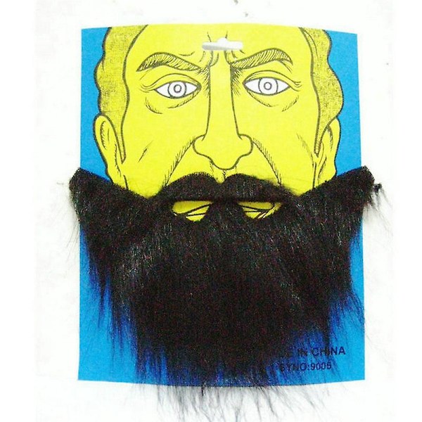 Funny Halloween Fake Beard and Mustache - Masquerade Party and Cosplay Costume Accessories