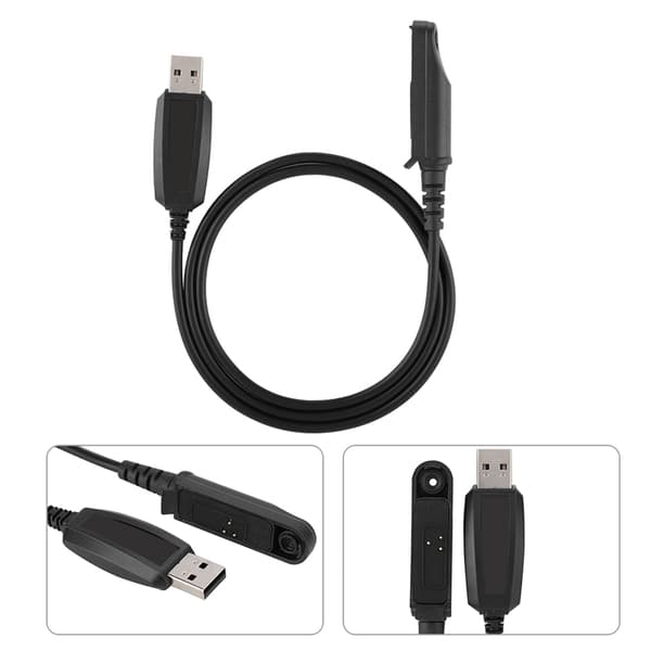 Walkie Talkie USB-programmeringskabel til BaoFeng UV 9R BF R760 BF 9700 BF A58 GT-3WP Retevis RT6