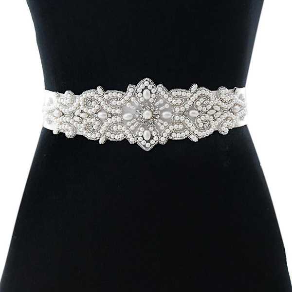 Perle Bryllupsbelte - Elegant Bryllupsbånd for Bruder og Brudepiker