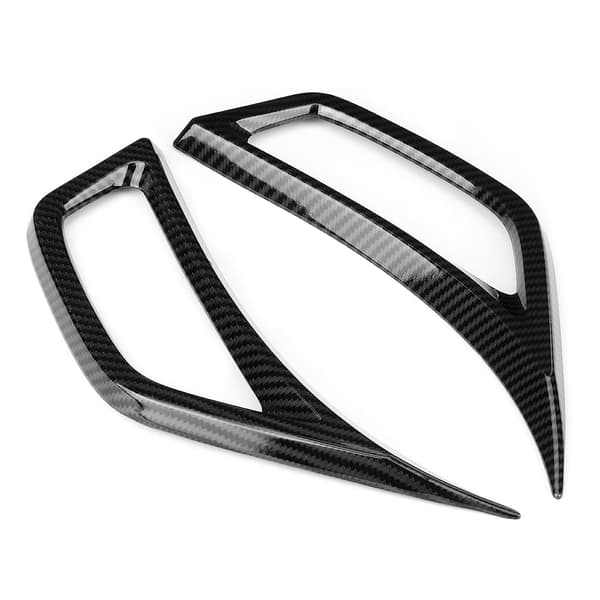 2 stk. utvendig bladluftventil listverk dekselsett trim passer til Jeep Wrangler JL 2018+
