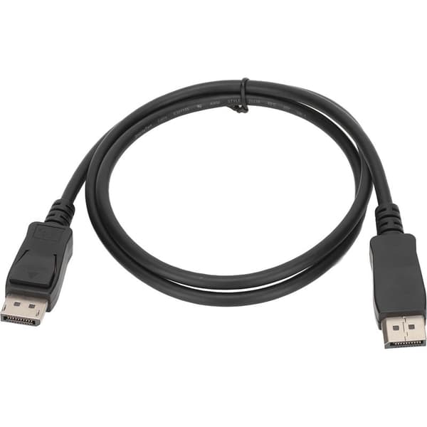 1m höghastighets 4K 60Hz DisplayPort-kabel, hankontakt med dammskydd