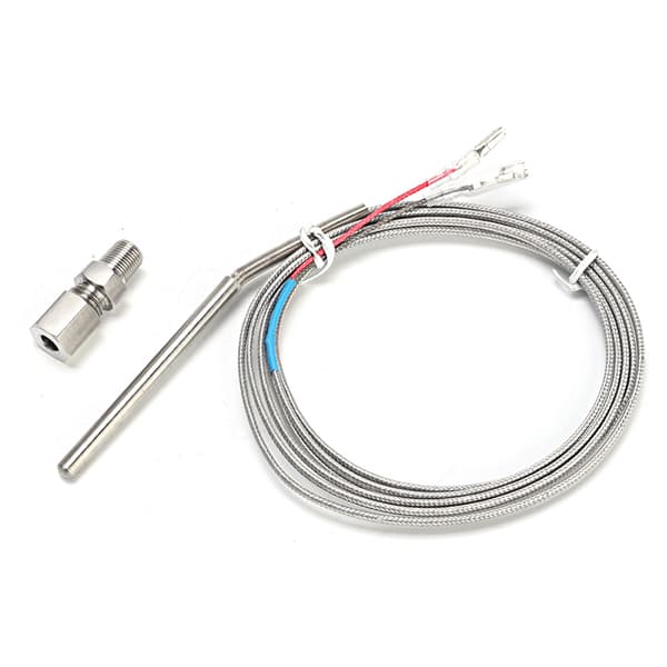 1/8in NPT Bil Eksos Temperatur Sensor Termometer Sender Transduser Tilbehør