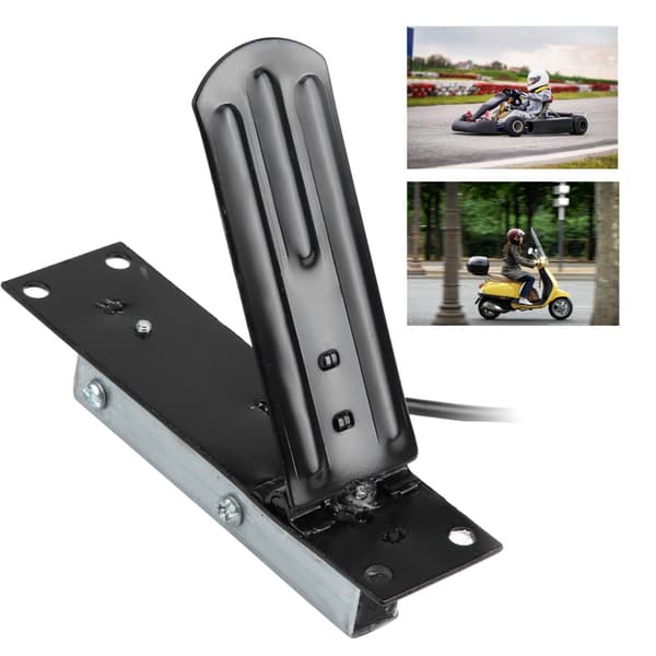 250 W 24 V Fotacceleratorpedal Gasreglage Hastighetskontroll Bromspedal för Elmotor Scooter