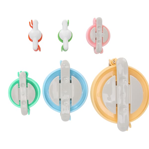 6 stk. Fluff Ball Weaver Pompom Maker DIY Uldgarn Strikkeværktøj Håndarbejdstilbehør