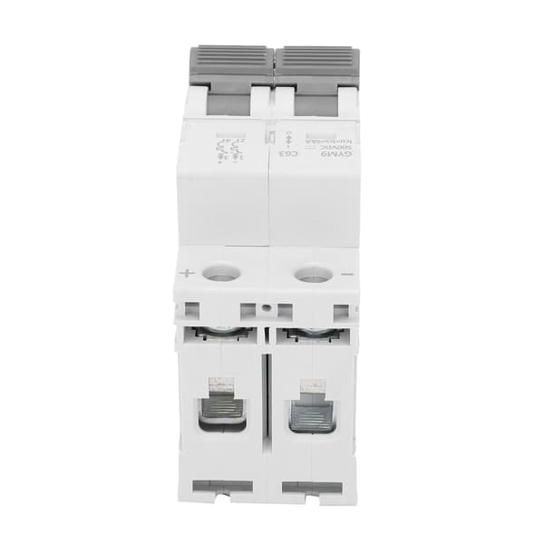 DC-strømbryter 2P Mini Bærbart Elektronisk Beskyttelsesutstyr GYM9‑C63 1-63A