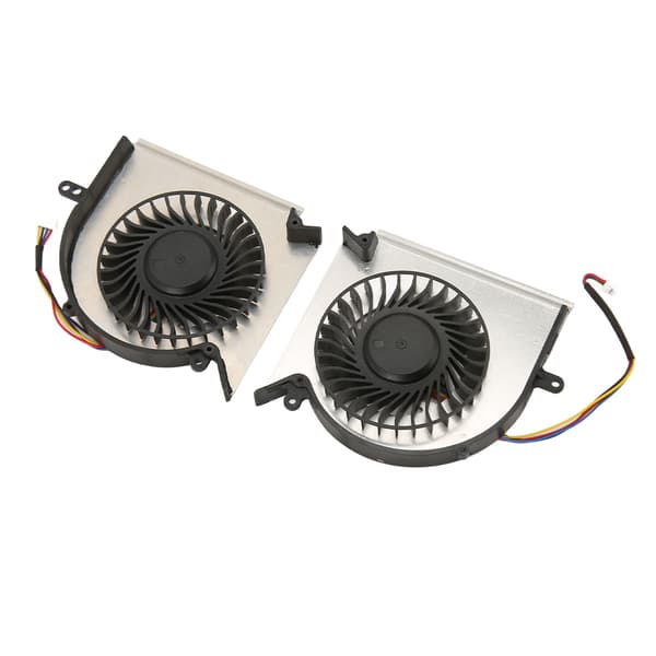Laptop kjølevifte 4-pinners strøm DC5V metallskall ABS lett CPU GPU kjølevifte for GE63VR MS 16P1 GE73VR MS 17C1
