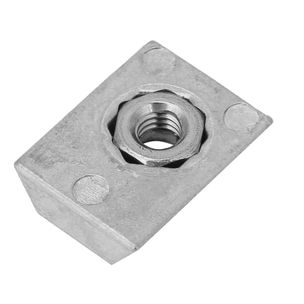 Z042M Zinklegering Metall Enkelspårsmutter för Fixering av Svarvdelar Tillbehör