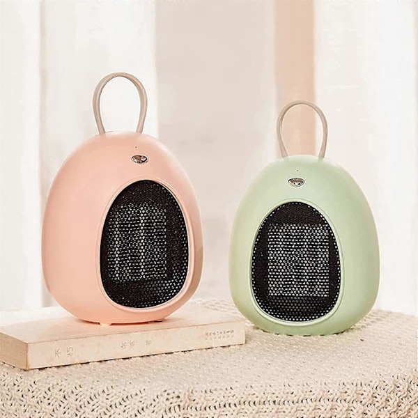 Sähköinen hiljainen jalkojenlämmitin Puhallinlämmitin Pieni kodinkone Talvi Työpöytä Koti Patteri 220V Lämmittimet, Pinkki