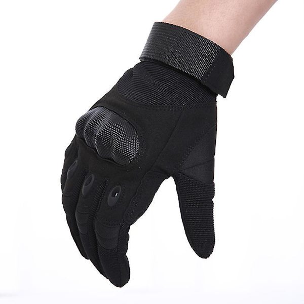 Militærhandsker med fuldfinger til mænd