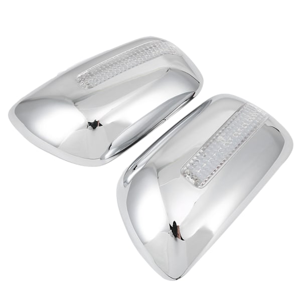 2 st. backspegelskydd, galvaniserade med LED-skydd, passar för RAV4 2001–2005