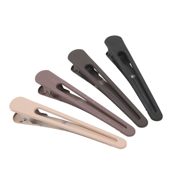 40 kpl Hair Duck Bill Clips Taivutettu ryppyjä Ilmainen metalliseos Hiusten Muotoilu Jakaja Clips Kotikäyttöön