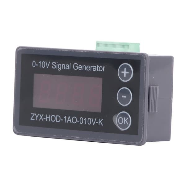 Spänningssignalgenerator 0-10V Justerbar Hög Noggrannhet Spänningsanalog Simulator 15-28VDC