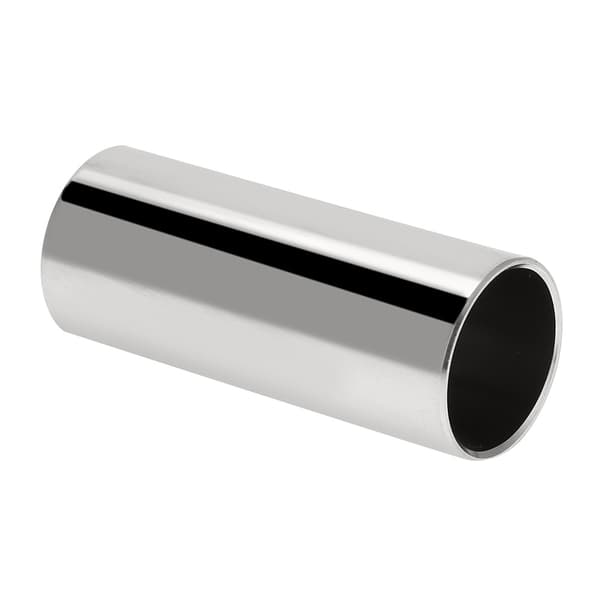 2 stk. Guitar Slide 6 cm Rustfrit Stål og Glas Tone Bar Sæt Instrumenttilbehør