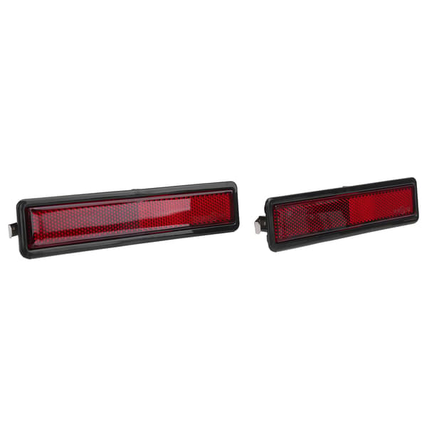 2 stk. front sidemarkeringslysdeksel 63141377849 erstatning for E30 E32 E34 318i 325i 525i 735i Rød