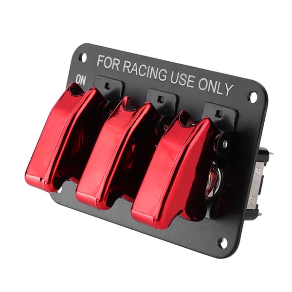12V 20A Automotive Toggle Combination Switch Racing Ignition Engine Relays Switches Panel til Bil RV