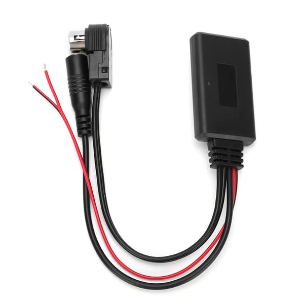 Bluetooth AUX-kabeladapter med mikrofon, håndfri opkald til smartphone til Alpine-radioer