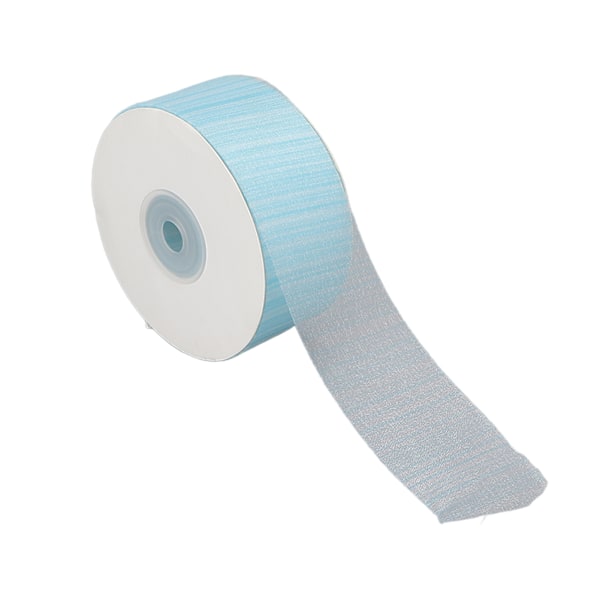 40mm Exquisite Organza Ribbon Decorative Ribbon DIY Sheer Chiffon Wrapping RibbonLight Blue