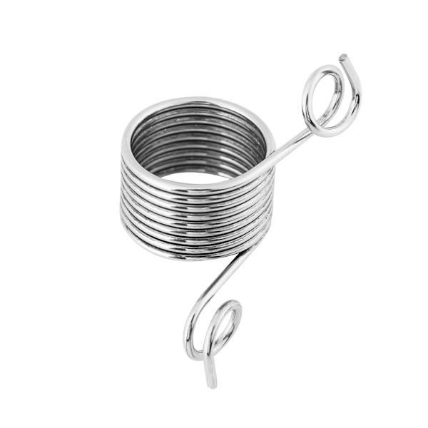 1 Stk Rustfrit Stål Finger Fingerbøl Garn Strikkeguide Ring Håndværk Syværktøj