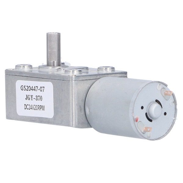 DC 24V kierukkavaihdemoottori Governor High Torsion Mini Turbine Reduktorilla roboteille Elektroniset lukot 24V20RPM