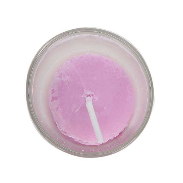 Aromaterapiljus Bärbar söt romantisk ljus med glaskopp Heminredningspresent Lila