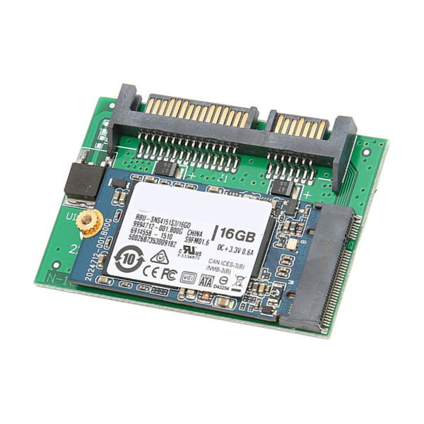 SATA Adapter M.2 SSD 2 i 1 Stor kapacitet Stabil Pålitlig Bärbar Plug and Play Datortillbehör 16GB