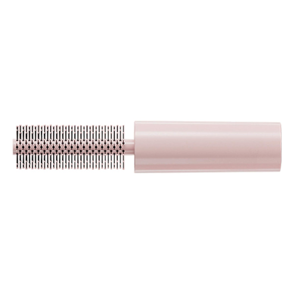 Hårkam Multi Purpose Styling Hårborste Indragbar Portabel Curling Roll Kam för Resor Rosa