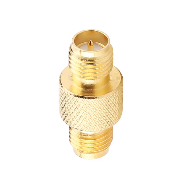 2 stk. SMA hun til RP SMA hun RF-stik koaksial adapter testkonverter