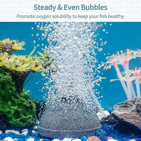6cm Bubbelmineralsten Luftsten Diffusor för Akvarium Hydroponics