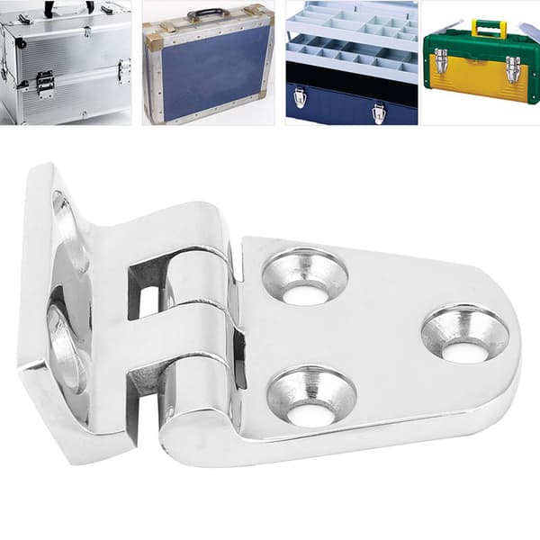 Fortykket rustfrit stål 316 hængsel hardware tilbehør til hjemmeskabsinstallation 54 x 37MM