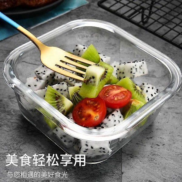 6-delt gaffel i rustfritt stål, koreansk husholdnings gaffel med langt håndtak, salatgaffel, biffgaffel, fruktgaffel, kreativt vestlig servise, sølvblå
