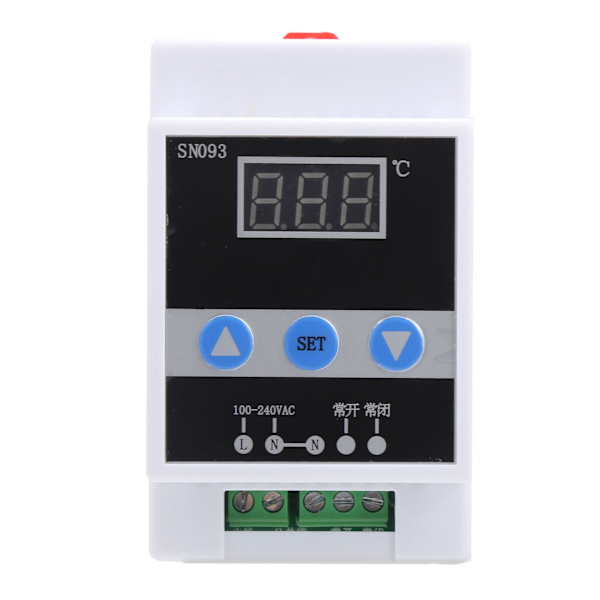 TMC‑6000 Temperaturregulator Digital Temperaturstyring Regulator Termostat 110‑240V