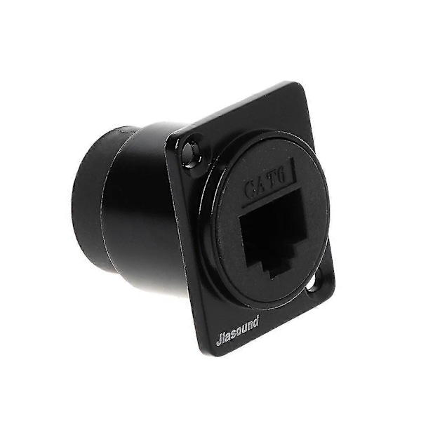 D-tyypin Rj45 Cat6 -liitin Cat6 D-sarjan paneeliasennettava liitin D-cat6 Ether Con