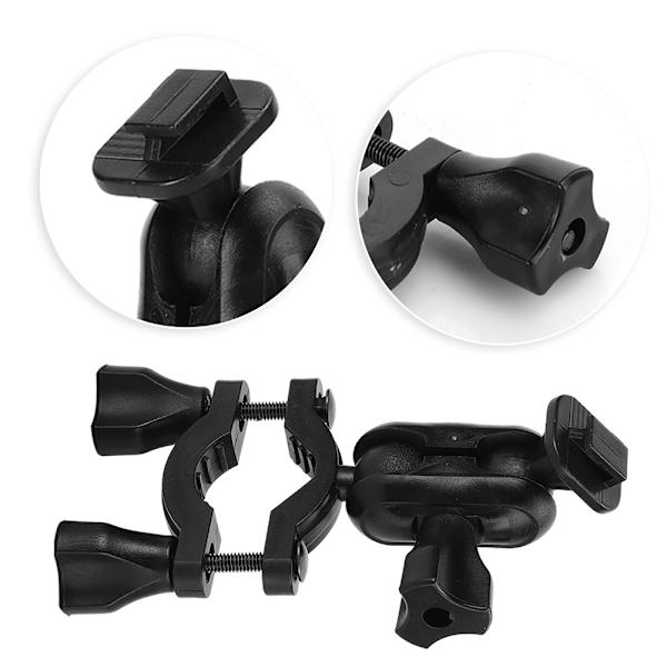 YSDB1601 Svart ABS Universal Bil Bakspeilfeste Telefon GPS Fast Stativ BrakettEnkel Spenne uten Fast Posisjon