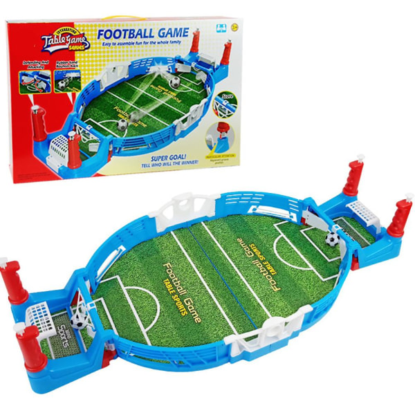 Pöytäjalkapallopelit jalkapallo lautapeli sisäkäyttöön kannettava urheilupöytälauta lapsille ja perheelle