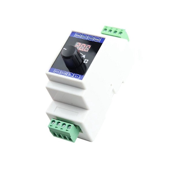 Nuværende Signalgenerator Digitalt Display 0-20ma 420ma Dc 24v Ac220v Analog Simulator Skinneinstallation