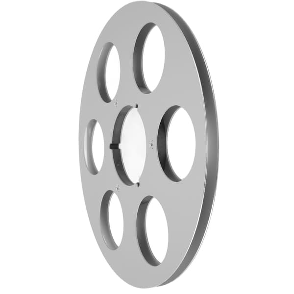 1/4 10,5 tommer tom båndspole 6-hullers aluminiumslegering universal åben spole til Maxell Zonal Studer Nagra Sølv