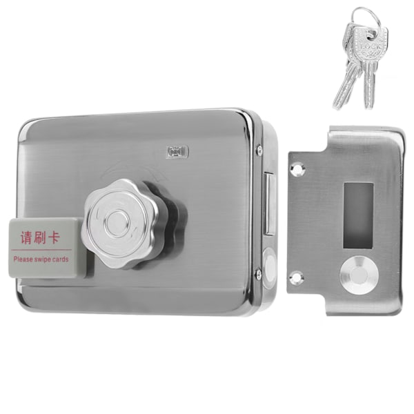 Elektriskt dörrlås ID-kort i rostfritt stål Access Control System med fjärrkontroll